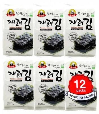 Mr. Kim Seasoned Seaweed 12 x 4g